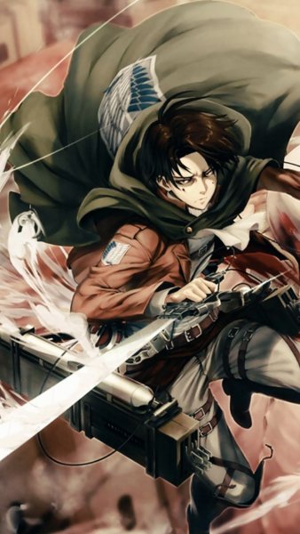 Леви Аккерман развед отряд