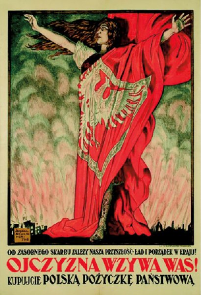 Польский графический плакат