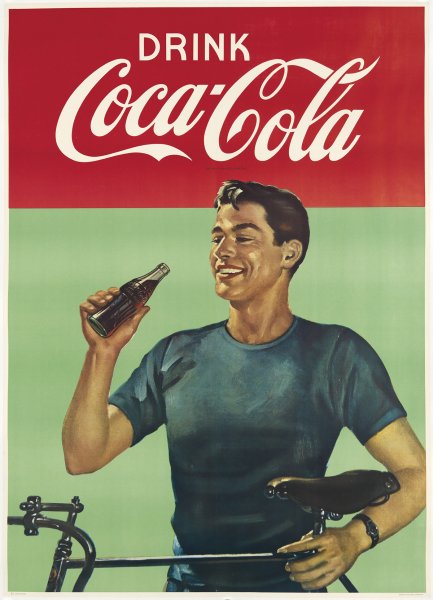 Старинные рекламные плакаты