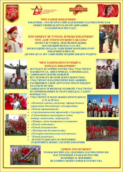 Юнармия символика