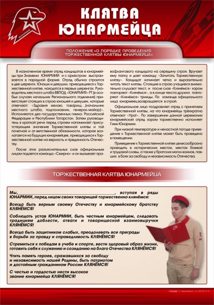 Звания знаки различия Юнармия