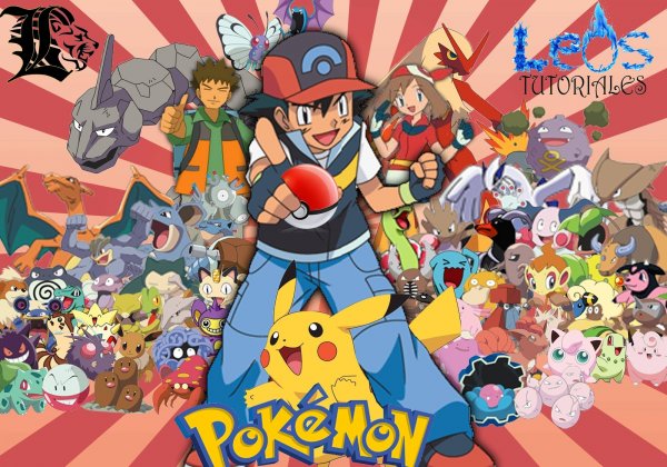 Постер всех покемонов