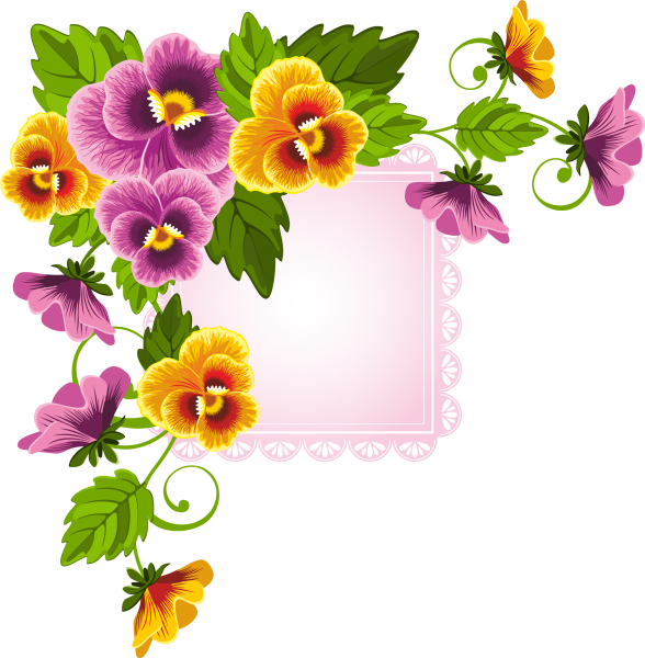 Цветы угловые