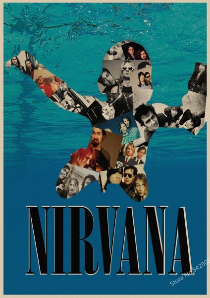 Группа Nirvana постеры