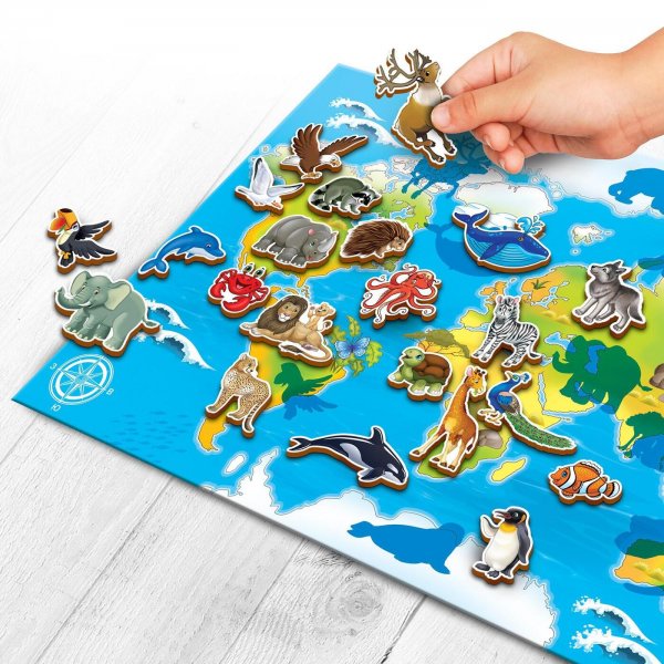 Головоломка "животные мира" 4276021