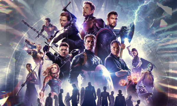 Мстители финал Постер горизонтальный