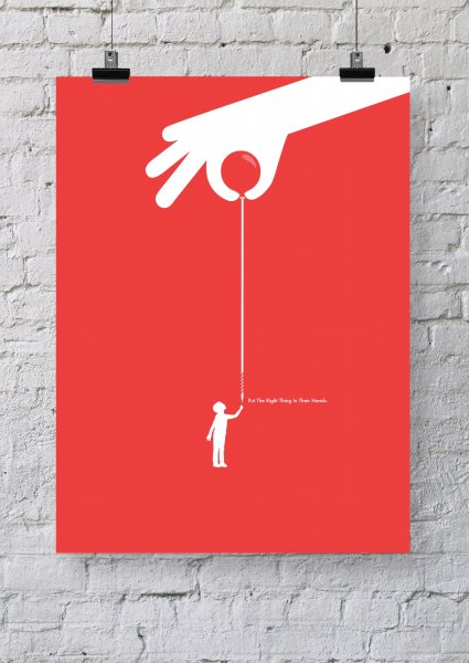 Креативы плакат