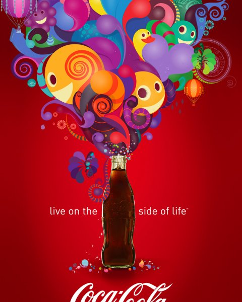 Яркие рекламные плакаты