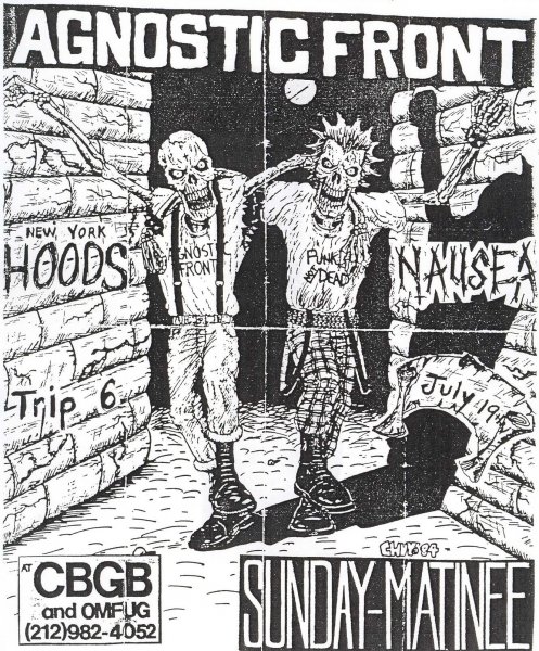 Постеры панк групп