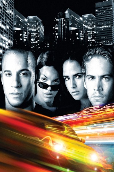 The fast and the Furious 2001 постеры