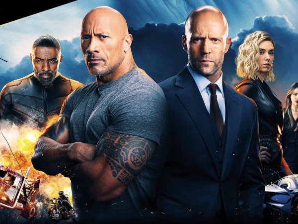 Форсаж Хоббс и шоу 2019 Постер