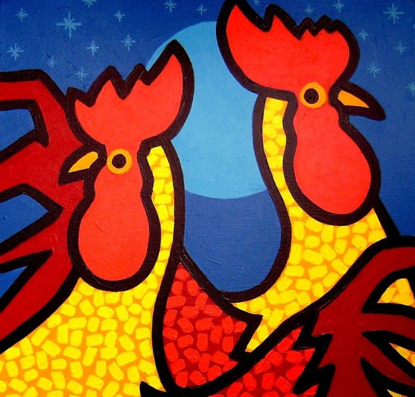 Петух символ года