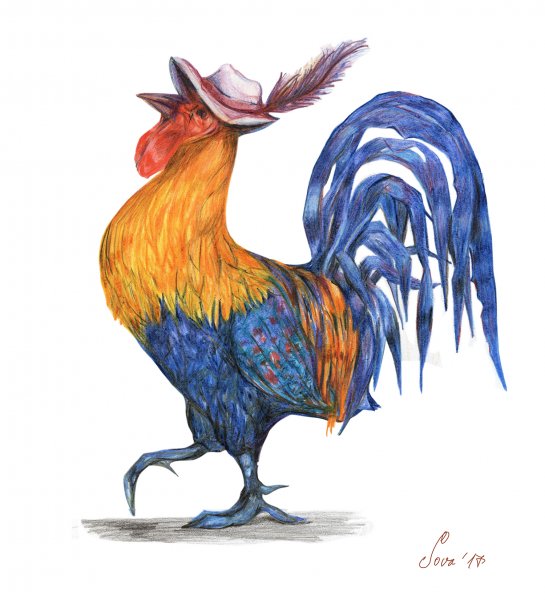 Петух Радуга