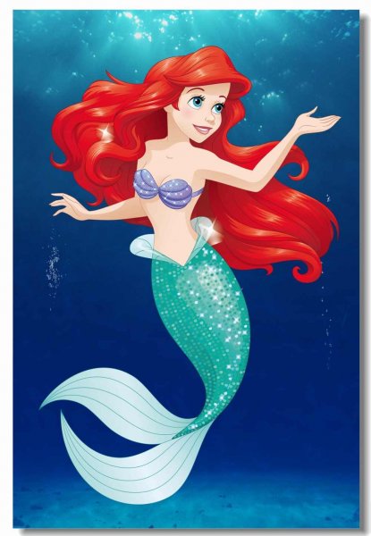Принцесса Русалка Постер