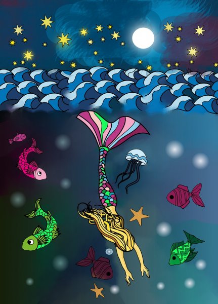 Габриэль мультфильм Русалочка