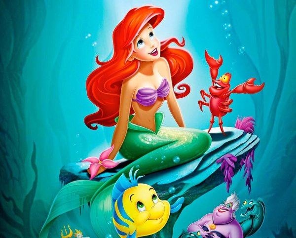 Русалочка Ариель и её друзья