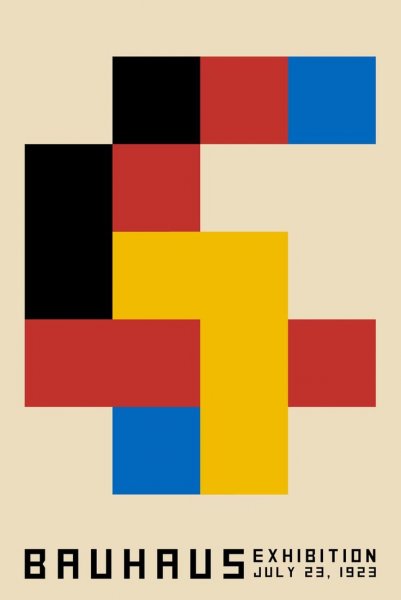 Баухауз стиль в графическом дизайне