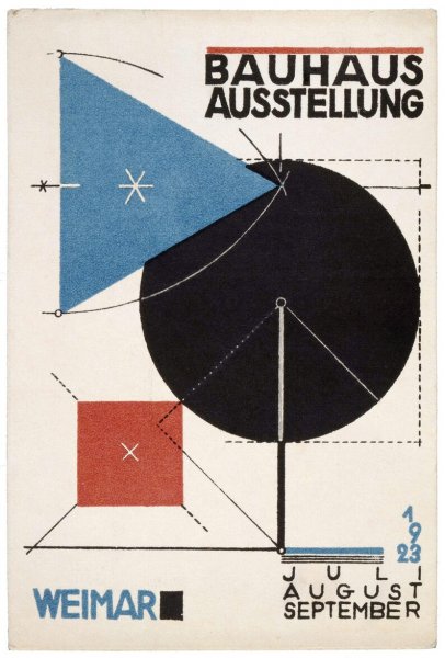 Герберт Байер Баухауз плакаты