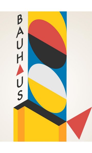 Баухауз плакаты 1919-1933