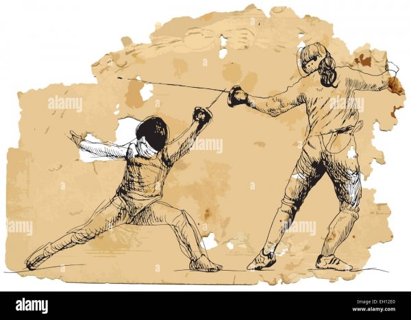 Фехтование скетч