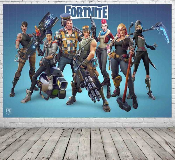 Fortnite плакат