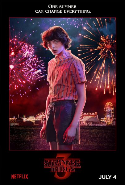 Stranger things 3 Постер