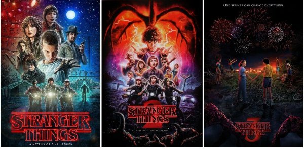 Stranger things 1 сезон Постер