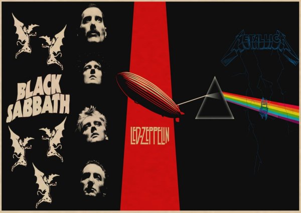 Плакат группы Квин