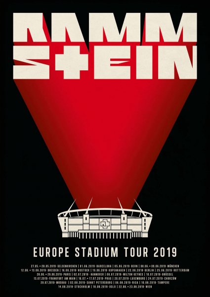 Rammstein Europe Stadium Tour 2019