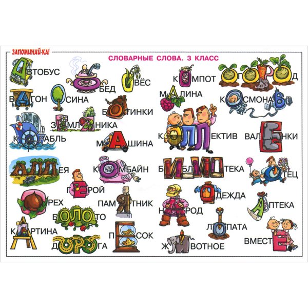 Словарные слова