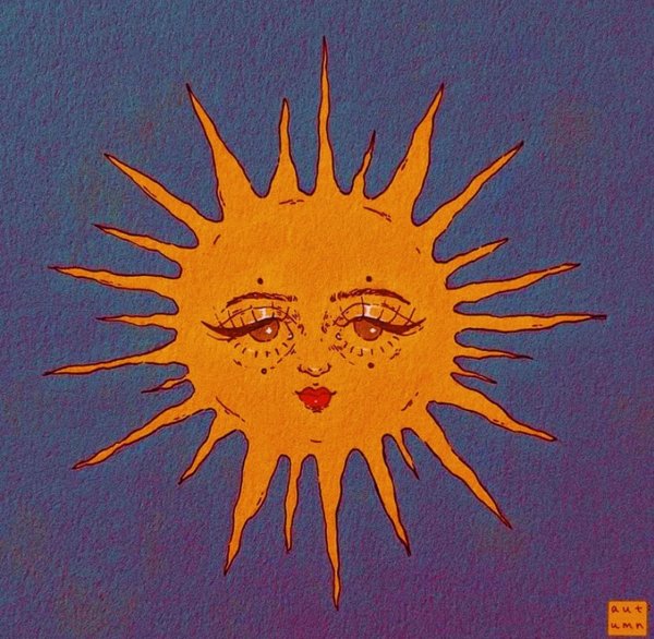 Солнце на стене