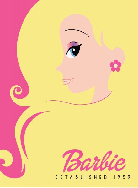 Плакат Барби