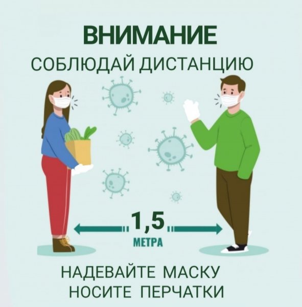 Соблюдаем меры безопасности коронавирус