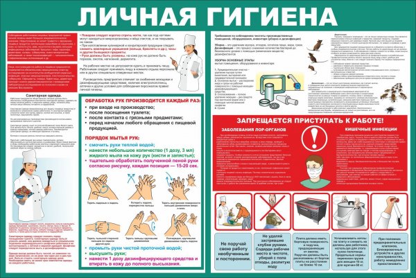 Стенд «личная гигиена»