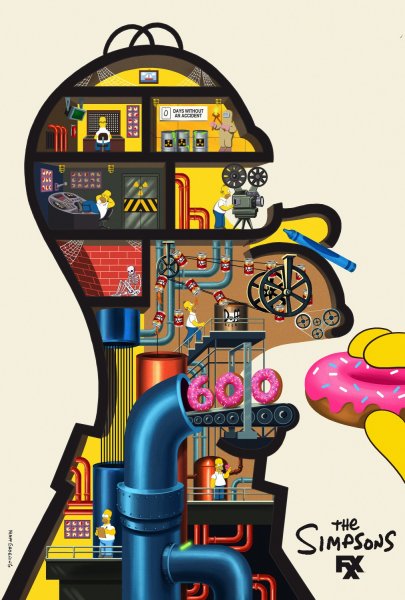 Симпсоны плакаты высокое разрешение