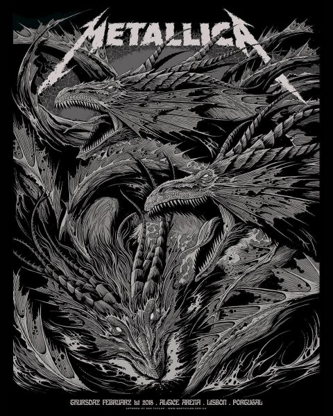 Металлика плакат