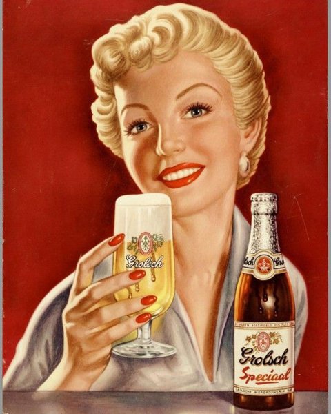 Советские плакаты в пивных