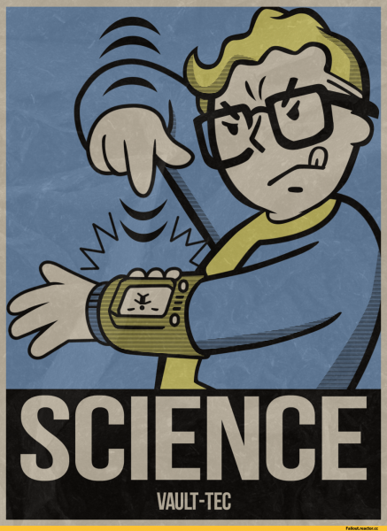 Vault boy Постер