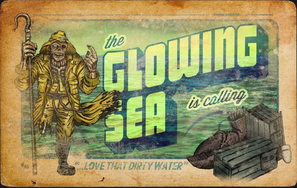 Fallout плакат Vault boy