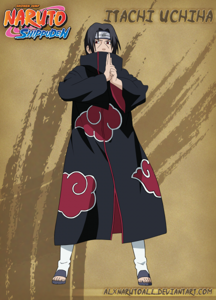 Наруто плакат Итачи