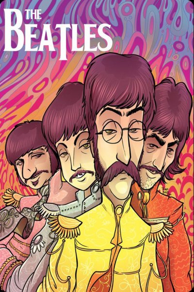 Группа the Beatles постеры