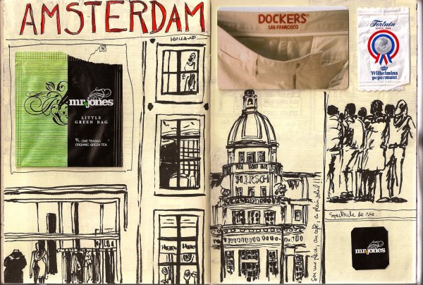 Молескин Постер арт