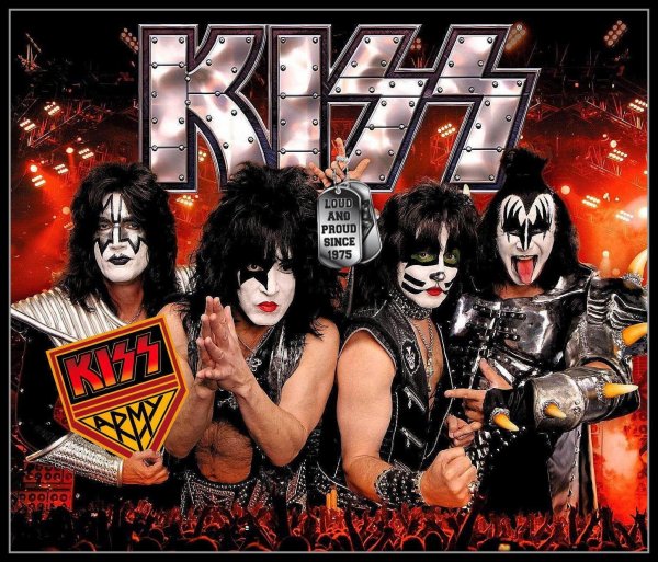Группа Kiss poster
