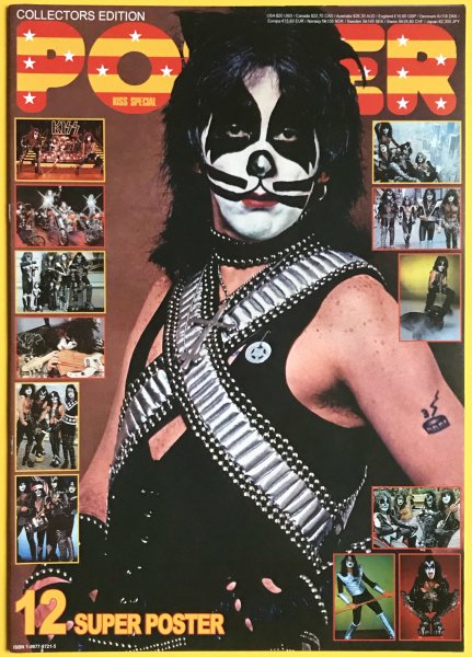 Кисс группа плакат 1976