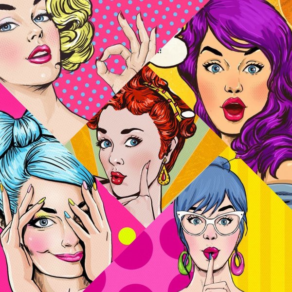 Плакаты в стиле 80-х