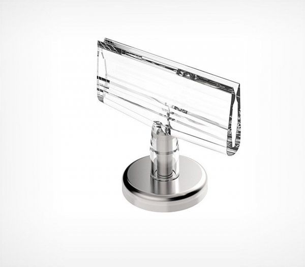 Настольные металлические держатели для табличек