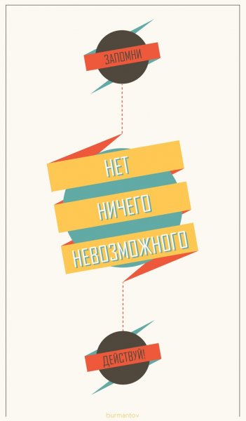 Мотивирующие плакаты