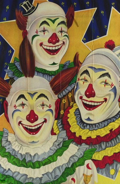 Винтажные цирковые афиши