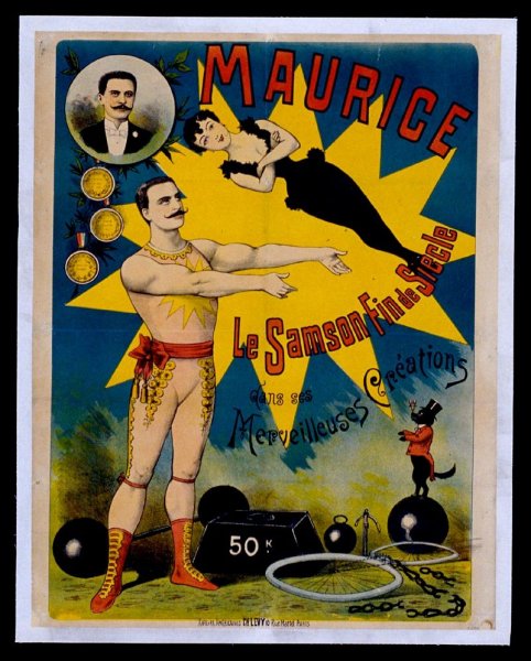 Старинные цирковые афиши