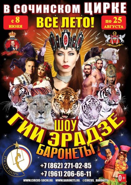 Старинные цирковые афиши